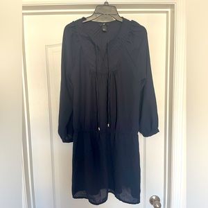 H&M dress navy blue 10